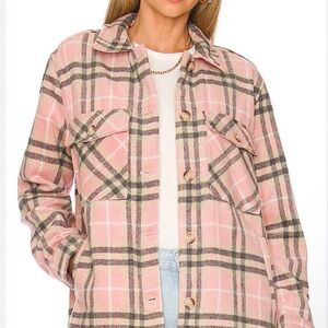 Blank NYC Pink Plaid Top in One And Only